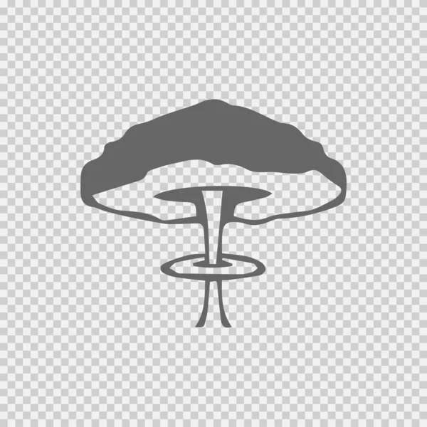 Nube Hongos Vector Explosión Inicio Icono Vector — Archivo Imágenes Vectoriales