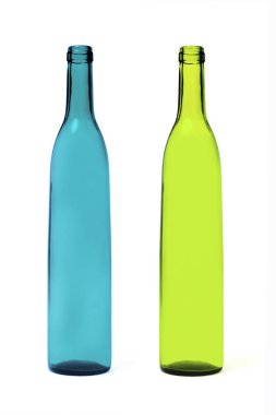 beyaz zemin üzerine sarı şişe