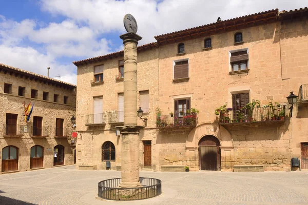 Plaza Cretas Provincia Teruel Aragón España — Foto de Stock