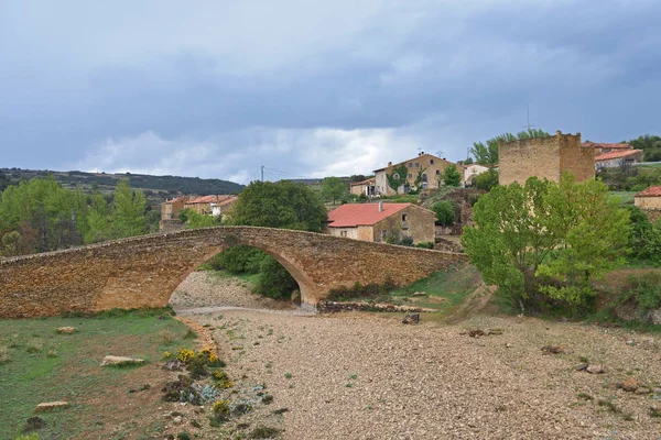 Village Poble Del Bellestar Maestrazgo Teruel Province Aragon Spain — Stock Photo, Image