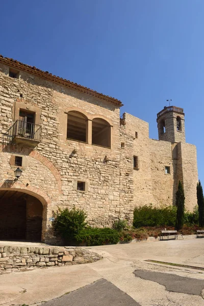 Kirche Sant Pere Von Monfalco Murallat Segarra Provinz Lleida Katalonien — Stockfoto