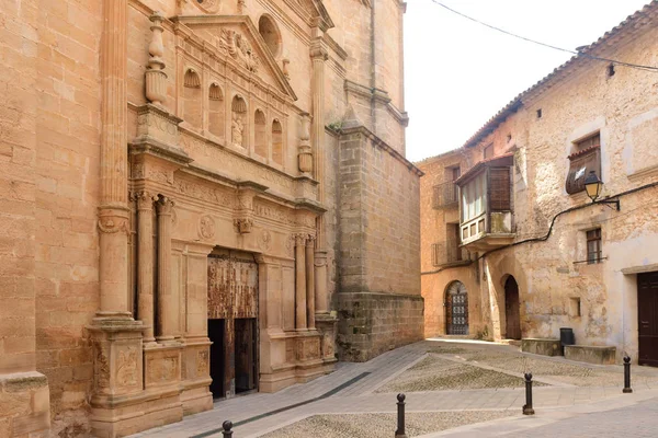 Asuncion Igreja Cretas Província Teruel Aragão Espanha — Fotografia de Stock