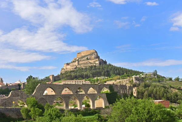 Castello Acquedotto Marella Castellon Spagna — Foto Stock