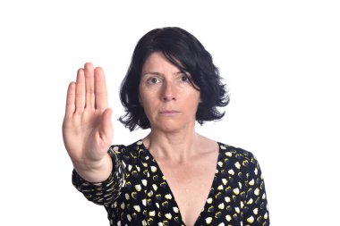 kırmızı beyaz kadınla