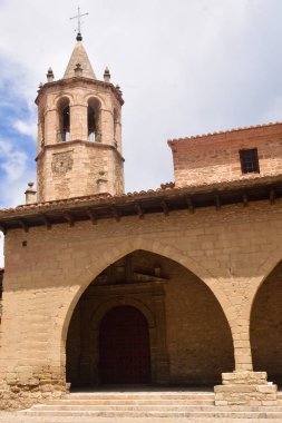 kare, Cristo Rey, Cantavieja, Maestrazgo, Teruel Eyaleti, Aragon, İspanya