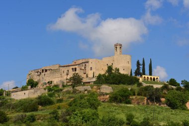 Monfalco Murallat, la Segarra, Leida ili, Katalonya, İspanya