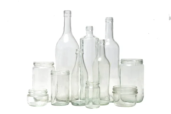 Nahaufnahme Eines Recyclingglases — Stockfoto