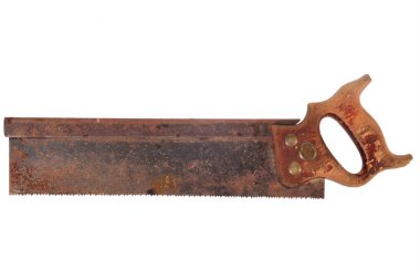  beyaz izole testere,