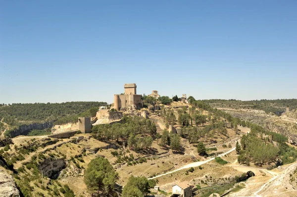 Castello Della Provincia Alarcon Cuenca Spagna — Foto Stock