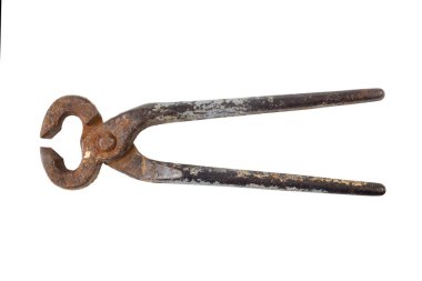 Beyaz arka plan üzerinde izole eski vintage yığıcılar