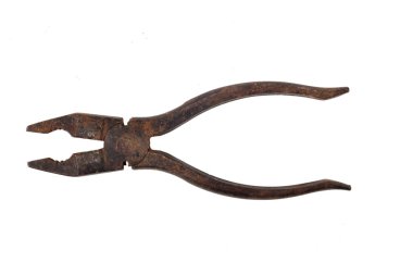 Beyaz arka plan üzerinde izole eski vintage yığıcılar