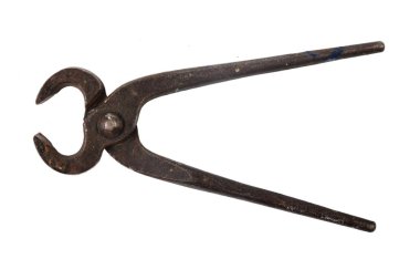 Beyaz arka plan üzerinde izole eski vintage yığıcılar