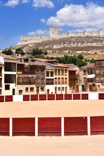 Praça Coso Penafiel Província Valladolid Castela Leão Espanha — Fotografia de Stock