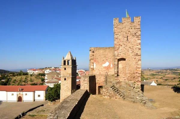 Věž Kostel Misericordia Mogadoura Tras Montes Portugalsko — Stock fotografie
