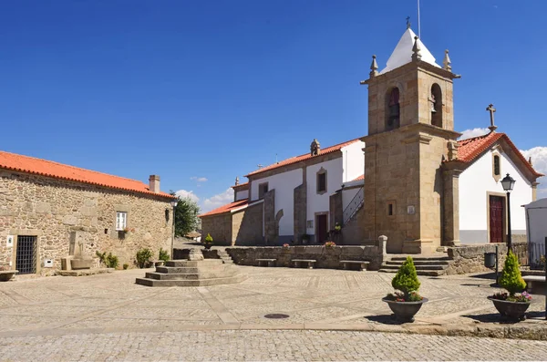 Igreja Nossa Senhora Assunção Castelo Bom Bairro Guarda Portugal — Fotografia de Stock
