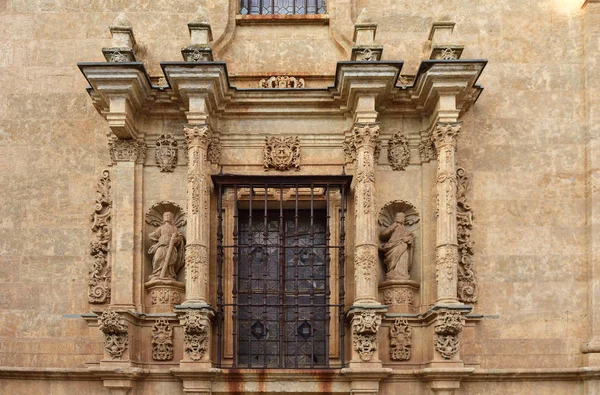 Подробности Соборе Санта Мария Сьюдад Родриго Провинция Саламанка Испания — стоковое фото