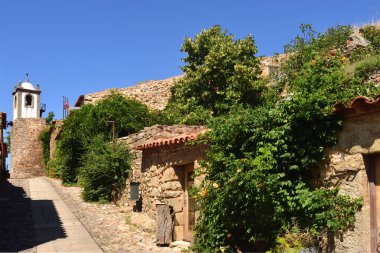 Figueira de Castelo Rodrigo, Guarda, Portekiz saat kulesi.