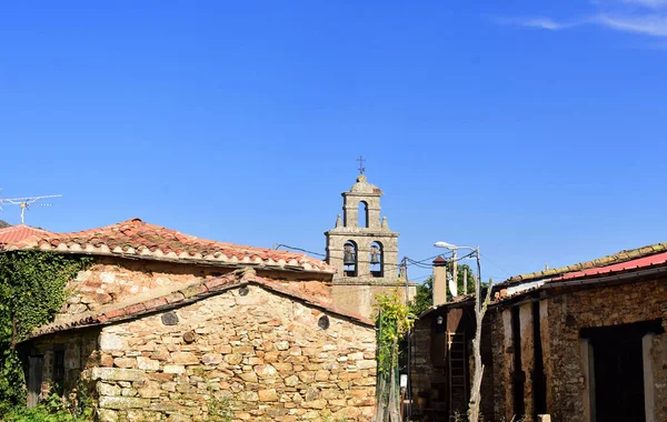 Pueblo San Pedro Las Herrerias Montaña Culebra Aliste Provincia Zamora — Foto de Stock