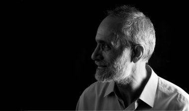 adam portresi bir orta yaşlı