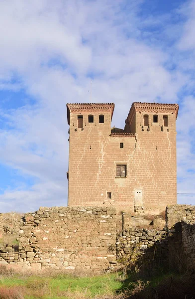 Castel Montcortes Segarra Lleida Provincie Katalánsko Španělsko — Stock fotografie