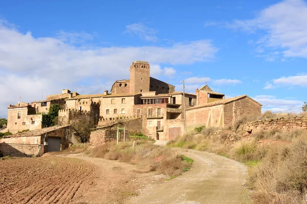 Деревня Arenyo Сегарра Провинция Лида Каталония Испания — стоковое фото