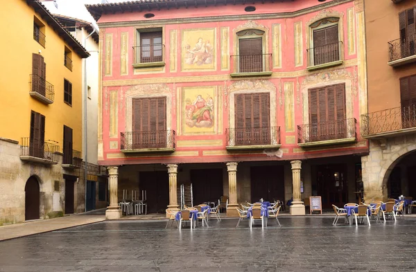 Plaza Graus Provincia Huesca España — Foto de Stock