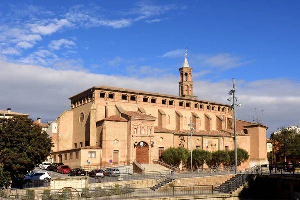 Kirche Von San Francisco Barbastro Huesca Provinz Aragon Spanien — Stockfoto