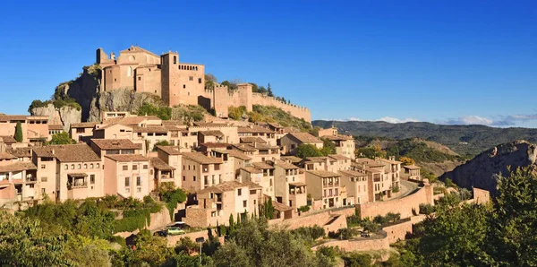 View Alquezar Somontano Huesca Province Aragon Spain — Stock Photo, Image