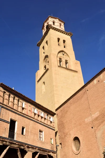 Iglesia Santa Maria Mayor Tamarite Litera Provincia Huesca Aragón España —  Fotos de Stock