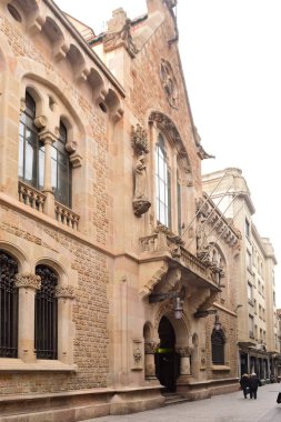 Sabadell central bank headquarters, Caixa de Sabadell, Sabadell, Barcelona province, Catalonia, Spain