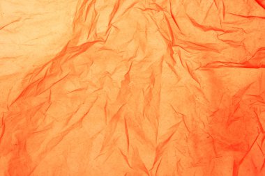 kırmızı plastik bir torbanın doku detay