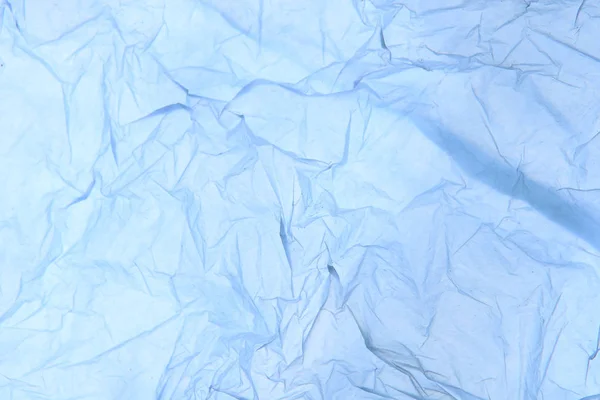 Detail Texture Blue Plastic Bag — Stock Photo, Image