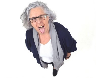 adam beyaz üzerinde alay yapma