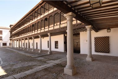 Tembleque Ana Meydanı, Toledo eyaleti, Kastilya-La Mancha, Spa