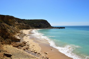 Cabanas Velhas plajı, Algarve, Portekiz
