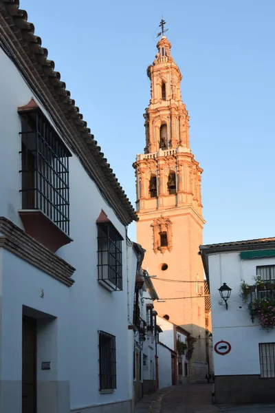 Church bell tower of San Gil,  Ecija, Seville Province, Andalusi — Stock Photo, Image