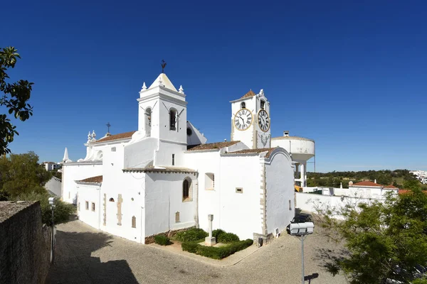 St Marys kilisesi, Igreja de Santa Maria castelo yapmak, Tavira, Algar — Stok fotoğraf