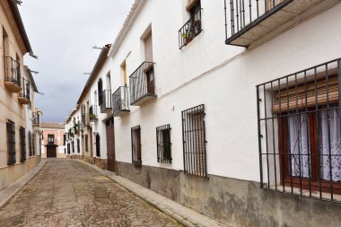 Almagro Ciudad Real eyaleti caddesi, Castilla,La Mancha, İspanya