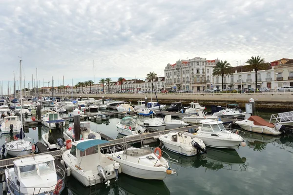 Вид Vila Real de Santo Antonio, Алгарве, Португалия — стоковое фото