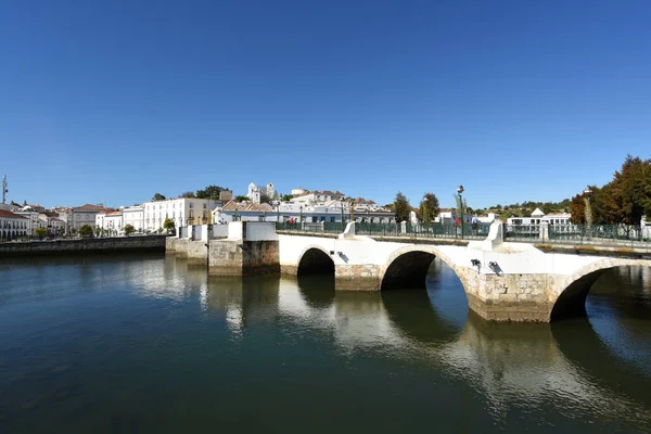 Widok na Tavira, Algarve, Portugalia — Zdjęcie stockowe