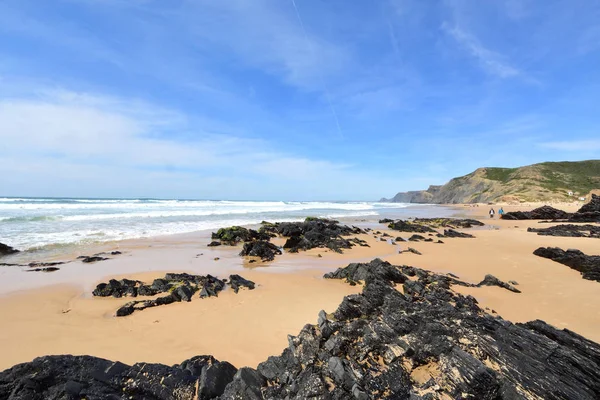 Cordoama Beach, Віла-Ду-Бішпу, Алгарве, Португалія — стокове фото