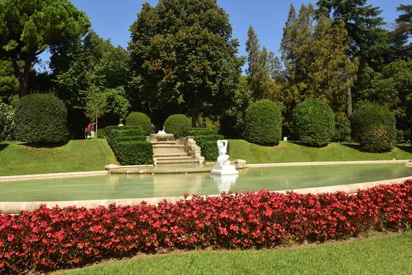 Giardino del Palazzo Reale Pedralbes; Barcellona; Spagna ; — Foto Stock