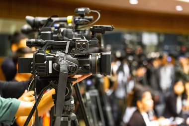 Yüksek çözünürlüklü sinema kamera bir film seti.