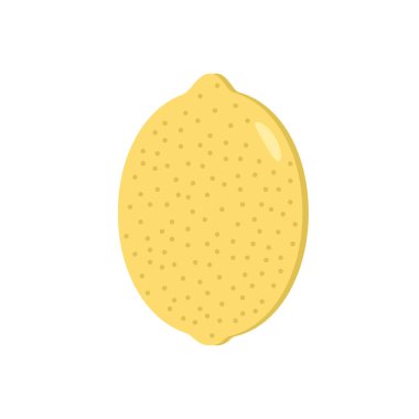 Beyaz arka planda limon. Meyve. Görüntü.