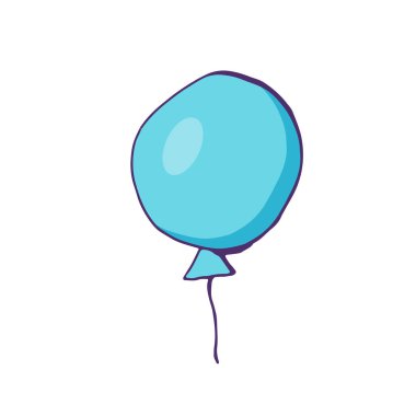 Şirin tatil illüstrasyon. Parti için vektör dekoratif öğeler. Kalem'ın çizim. 