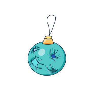 Noel elle çizilmiş vektör öğeleri evlenmek.