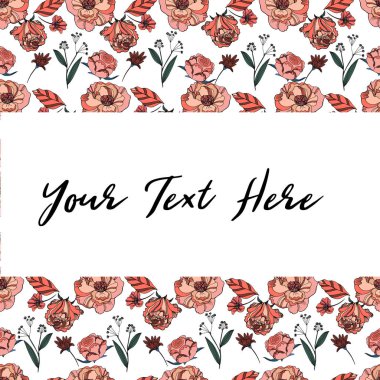 Çiçek kompozisyon mercan gül ve afiş ve kartları Düğünçiçeği. Hassas buketleri. Tekstil, duvar kağıdı, düğün davetiyeleri, kapakları, yüzey, baskı, şal, scrapbooking için çiçek desenli.