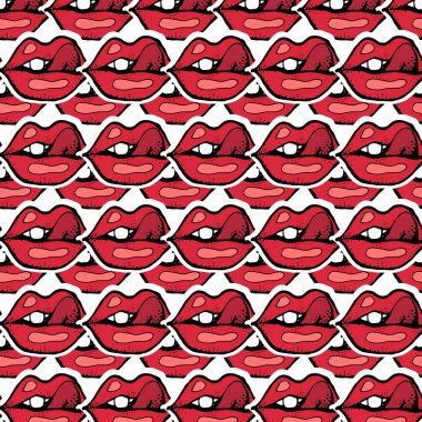 Kafatasları, rock-müzik sembolleri, yıldızlar ile modern dikişsiz desen, 