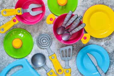 Çocuklar oyuncak. Çocuk sofra oyun için.