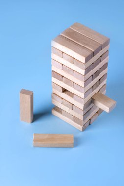 İş planları veya işletme oluşturma kavramsal temeli olarak tasarımcısının ahşap sopa güvenilir sabit tasarımdan